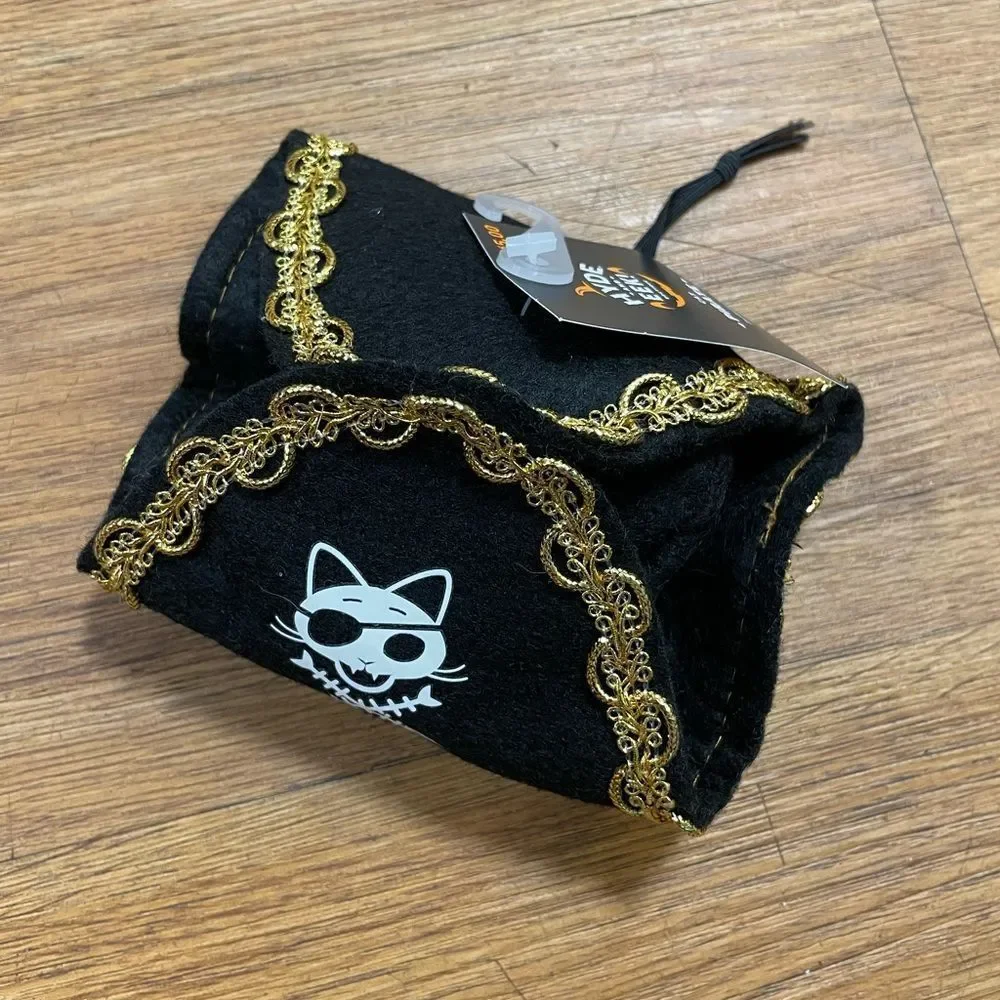 Cat pirate hat brand new with tags Halloween @@@
